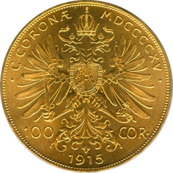 100 Corone 1915